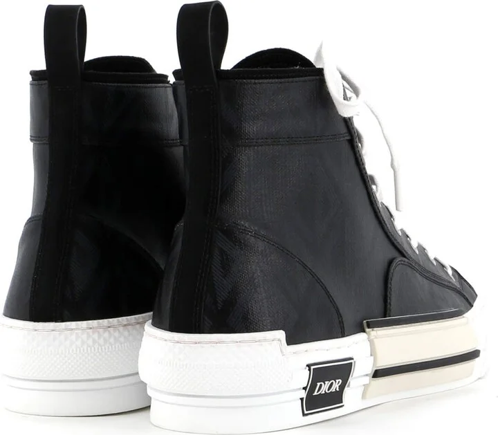 Christian Dior Men's B23 High-Top Sneakers CD Diamond Coated Canvas - Image 3