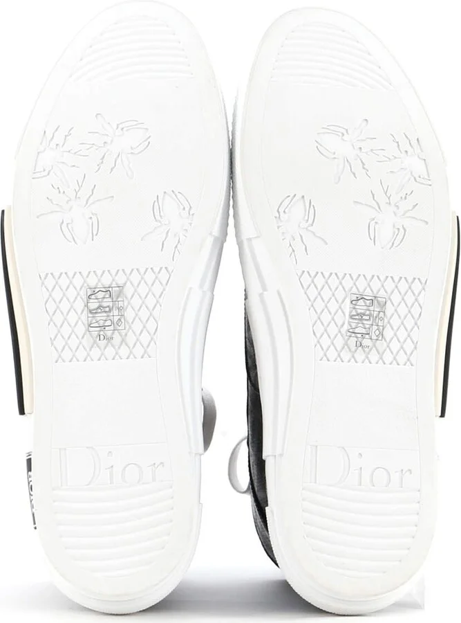 Christian Dior Men's B23 High-Top Sneakers CD Diamond Coated Canvas - Image 4