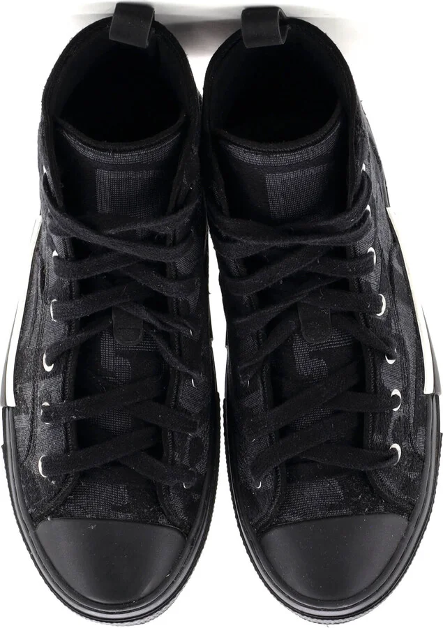 Christian Dior Men's B23 High-Top Sneakers Maxi Oblique Canvas - Image 2