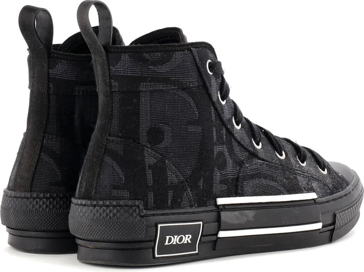 Christian Dior Men's B23 High-Top Sneakers Maxi Oblique Canvas - Image 3