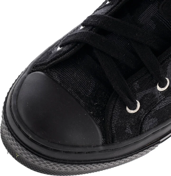 Christian Dior Men's B23 High-Top Sneakers Maxi Oblique Canvas - Image 5