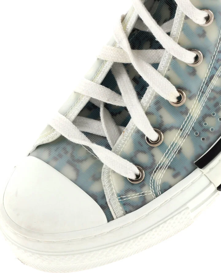 Christian Dior Men's B23 High-Top Sneakers Oblique Coated Canvas and PVC - Image 5