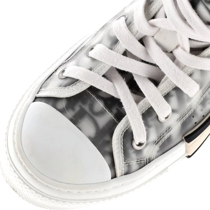 Christian Dior Men's B23 High-Top Sneakers Oblique Coated Canvas and PVC - Image 5