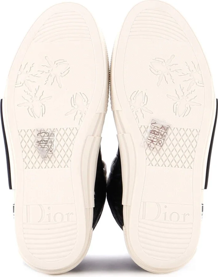 Christian Dior Men's B23 High-Top Sneakers Quilted Oblique Nylon - Image 4
