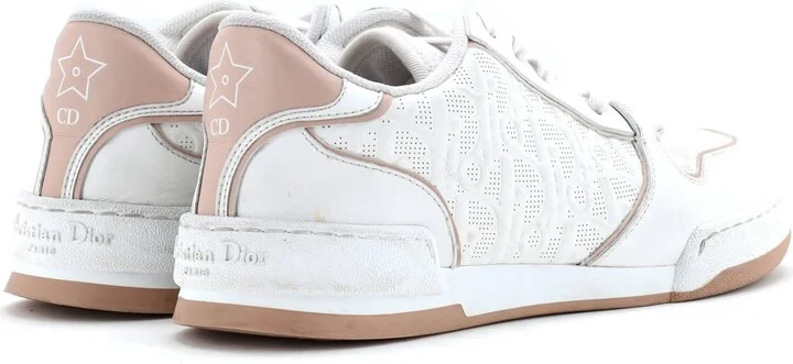 Christian Dior Men's B27 Low-Top Sneakers Leather with Oblique Galaxy Leather - Image 3