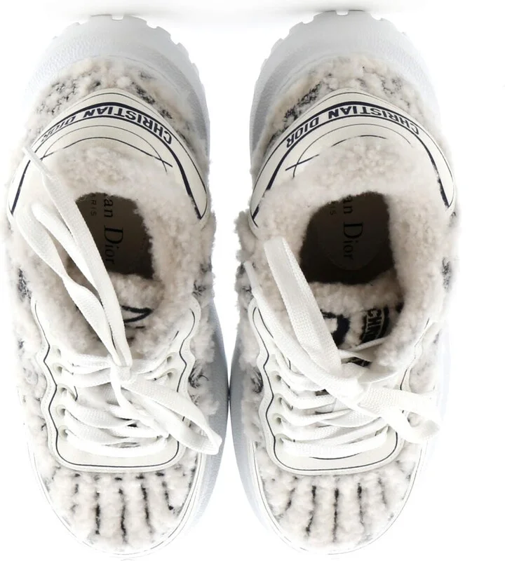 Christian Dior Women's Addict Sneaker Shearling - Image 2