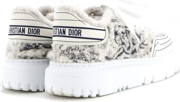 Christian Dior Women's Addict Sneaker Shearling - Image 3