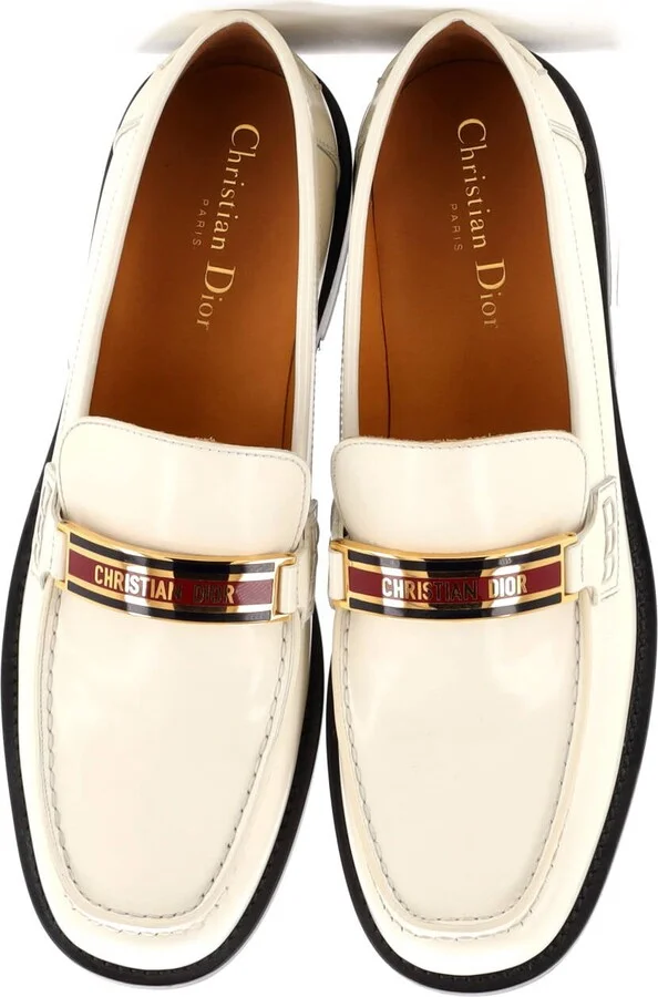 Christian Dior Women's Code Loafers Leather - Image 2