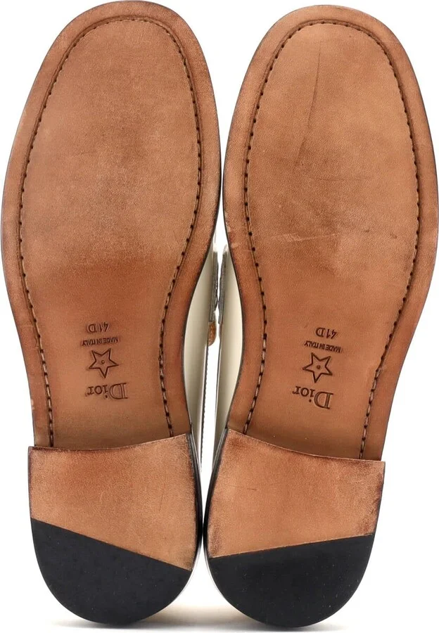 Christian Dior Women's Code Loafers Leather - Image 4