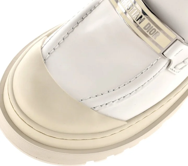 Christian Dior Women's Code Platform Loafers Leather - Image 5