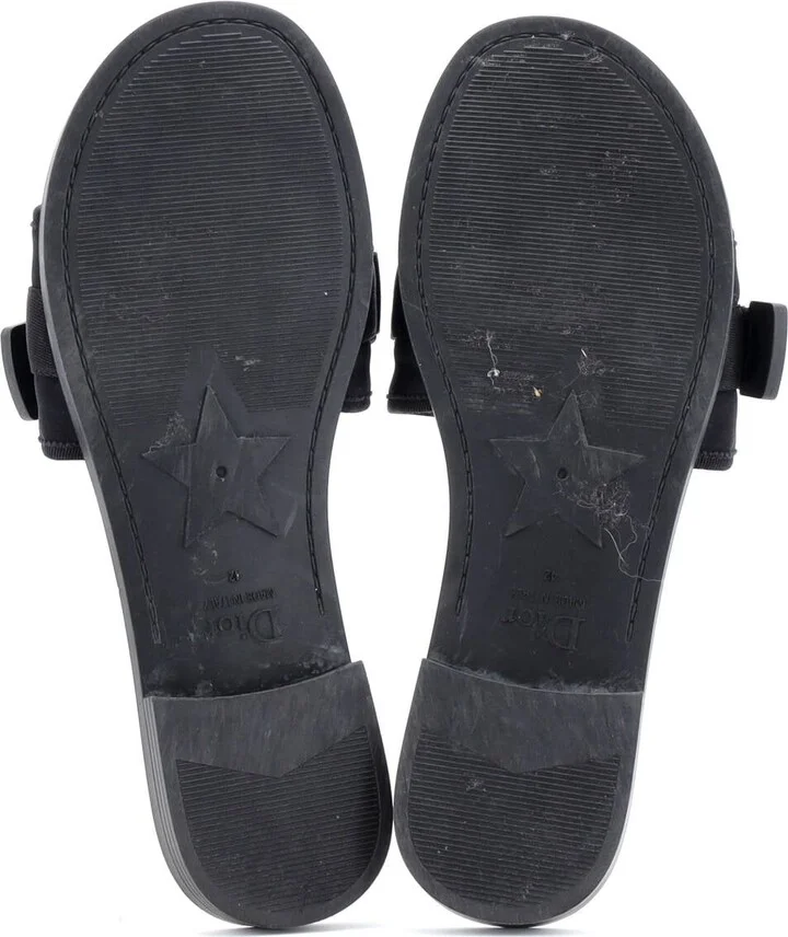 Christian Dior Women's Dio(r)evolution Slide Sandals Technical Fabric - Image 4
