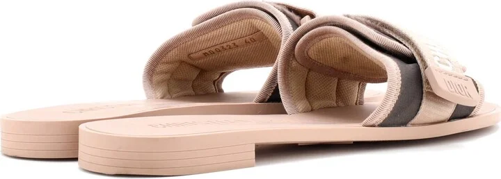 Christian Dior Women's Dio(r)evolution Slide Sandals Technical Fabric - Image 3