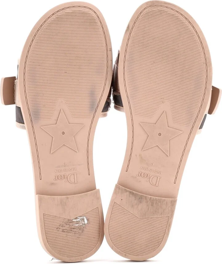 Christian Dior Women's Dio(r)evolution Slide Sandals Technical Fabric - Image 4