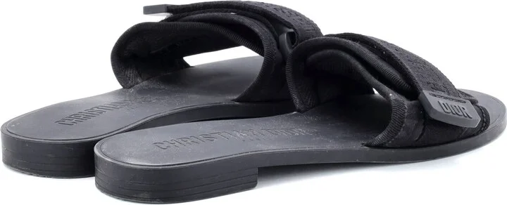 Christian Dior Women's Dio(r)evolution Slide Sandals Technical Fabric - Image 3