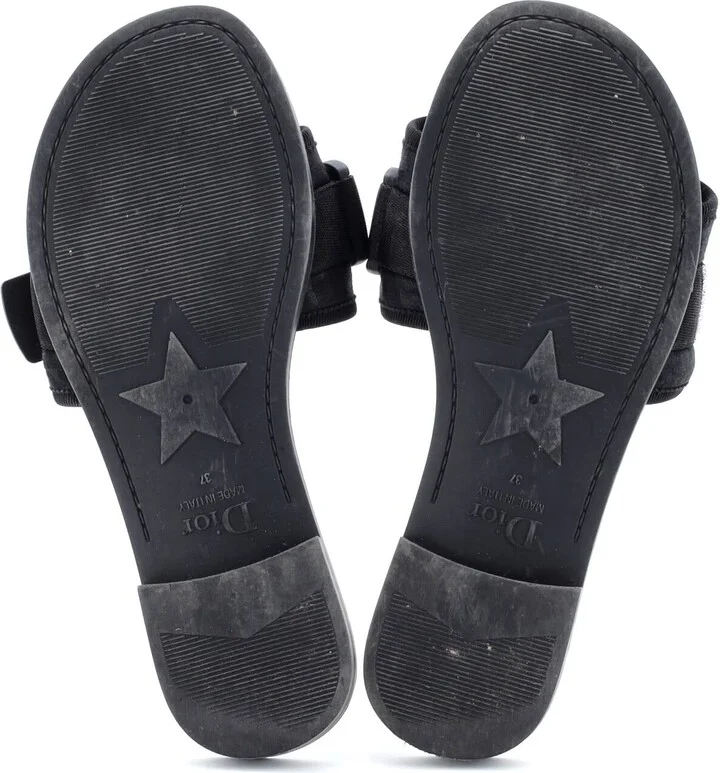 Christian Dior Women's Dio(r)evolution Slide Sandals Technical Fabric - Image 4