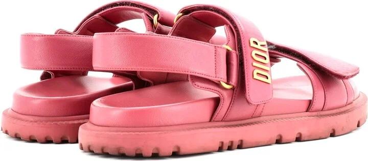 Christian Dior Women's DiorAct Sandals Leather - Image 3