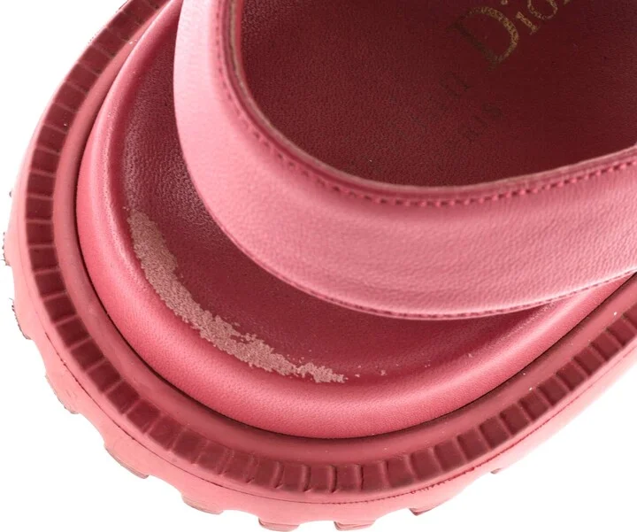 Christian Dior Women's DiorAct Sandals Leather - Image 6