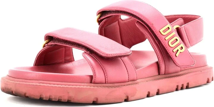 Christian Dior Women's DiorAct Sandals Leather