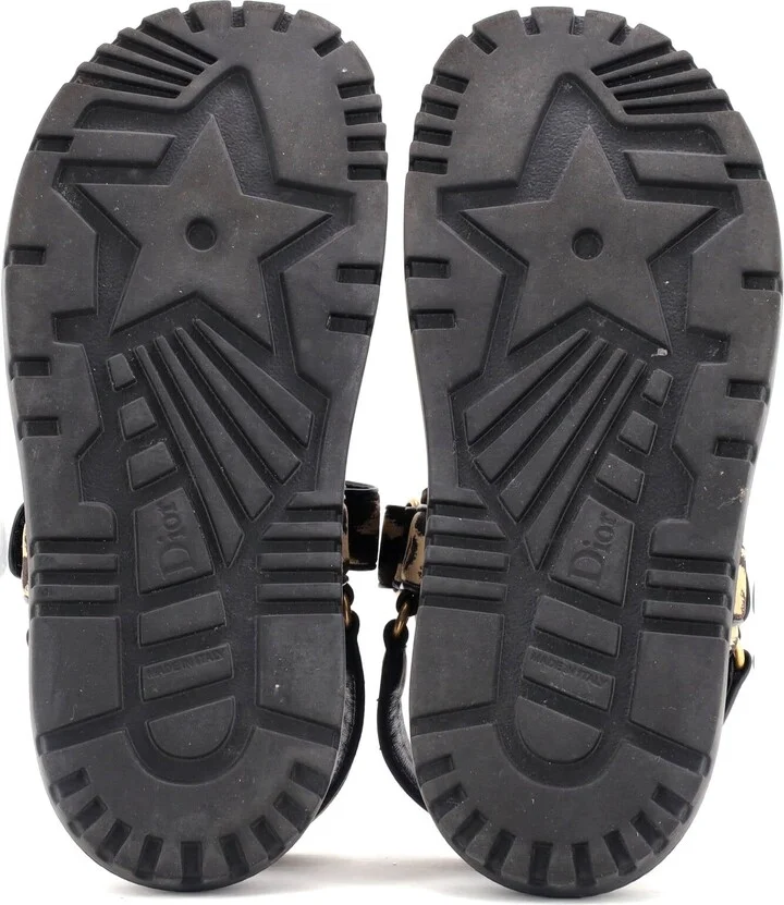 Christian Dior Women's DiorAct Sandals Printed Technical Fabric - Image 4