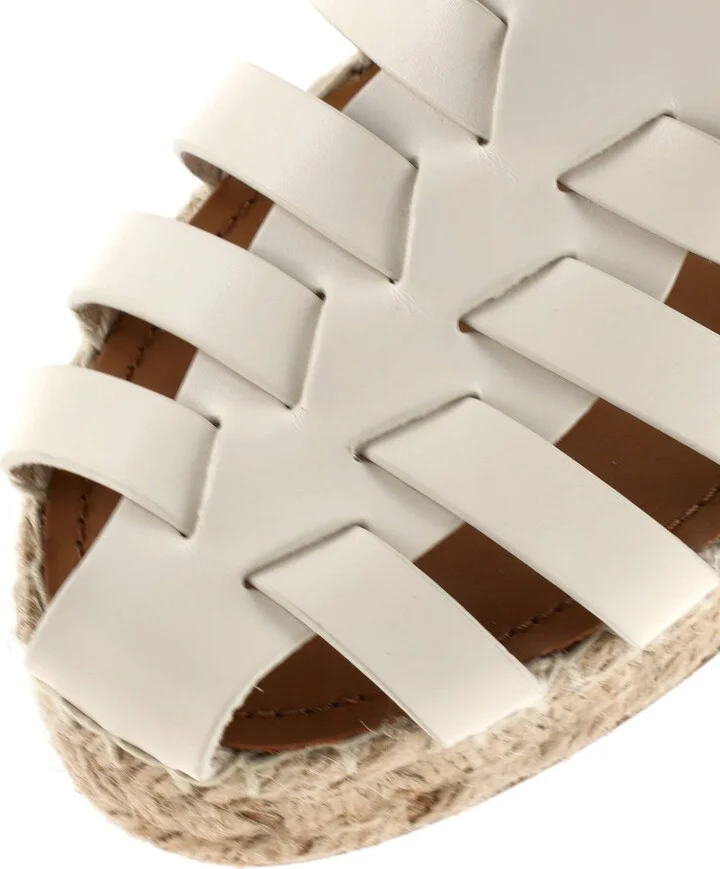 Christian Dior Women's Dioriviera Marine Espadrille Sandals Leather - Image 5