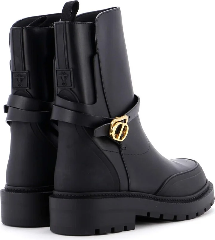 Christian Dior Women's Empreinte Ankle Boots Leather with Rubber - Image 3
