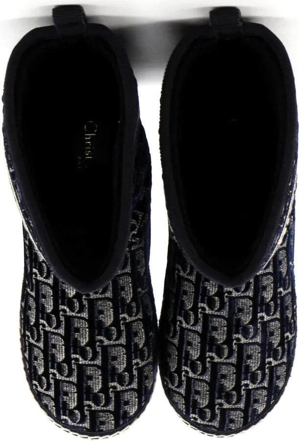 Christian Dior Women's Granville Espadrille Boots Velvet Oblique - Image 2