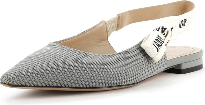 Christian Dior Women's J'adior Slingback Flats Cotton