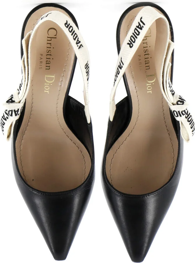 Christian Dior Women's J'Adior Slingback Pumps Leather 65 - Image 2