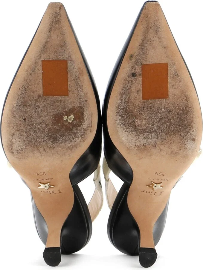 Christian Dior Women's J'Adior Slingback Pumps Leather 65 - Image 4