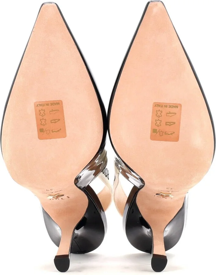 Christian Dior Women's J'Adior Slingback Pumps Patent 100 - Image 4