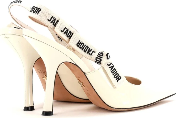 Christian Dior Women's J'Adior Slingback Pumps Patent 100 - Image 3