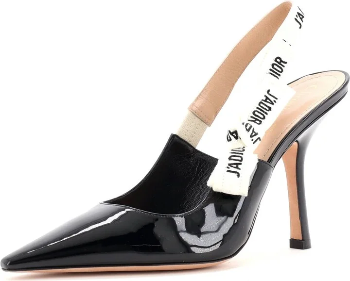 Christian Dior Women's J'Adior Slingback Pumps Patent 100