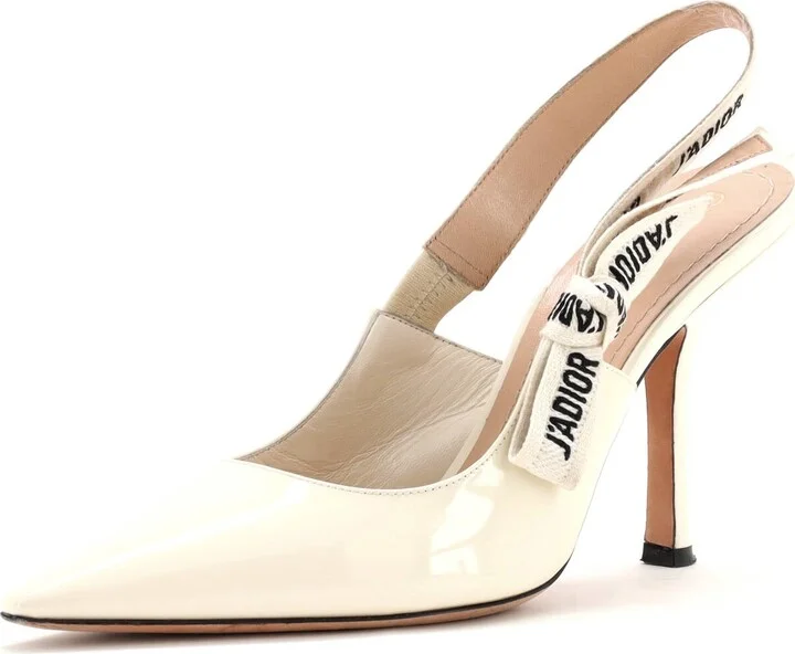 Christian Dior Women's J'Adior Slingback Pumps Patent 100