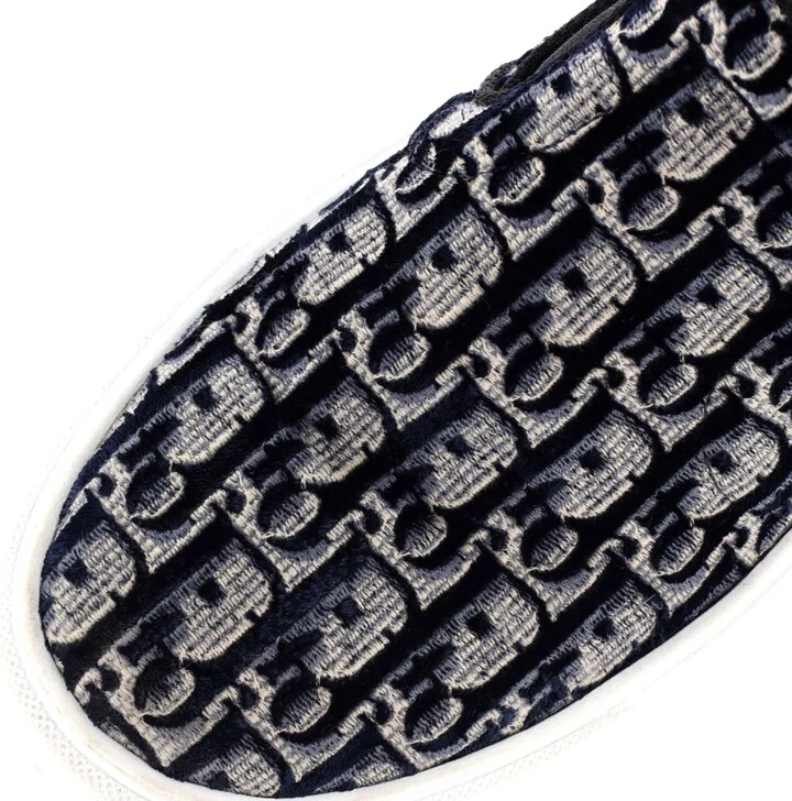 Christian Dior Women's Solar Slip-On Sneakers Oblique Velvet - Image 5
