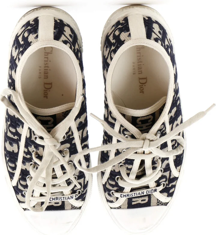 Christian Dior Women's Walk'N'Dior Sneakers Oblique Canvas - Image 2