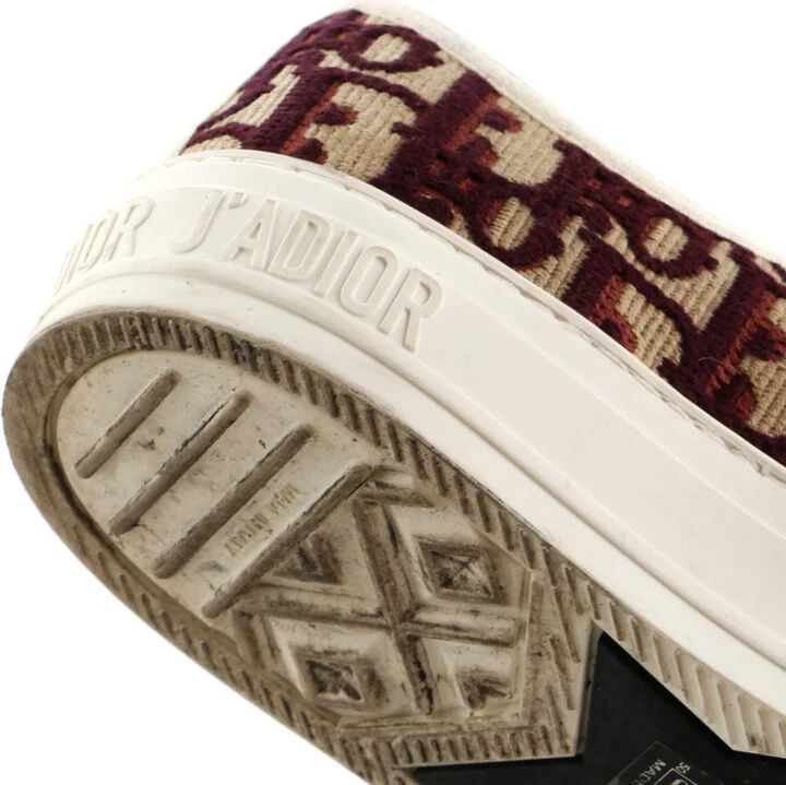 Christian Dior Women's Walk'N'Dior Sneakers Oblique Canvas - Image 6