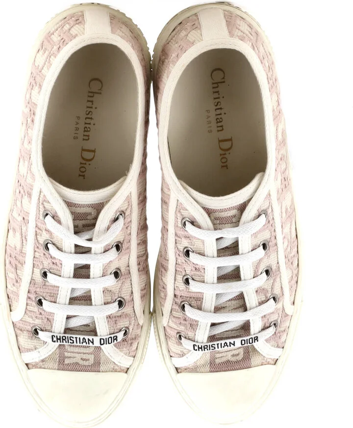 Christian Dior Women's Walk'N'Dior Sneakers Oblique Canvas - Image 2