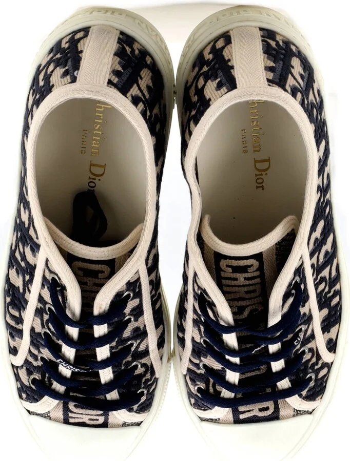 Christian Dior Women's Walk'N'Dior Sneakers Oblique Canvas - Image 2