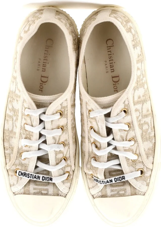 Christian Dior Women's Walk'N'Dior Sneakers Oblique Canvas - Image 2