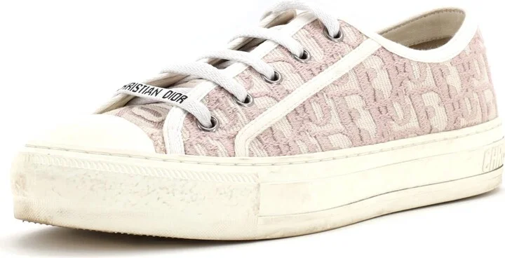 Christian Dior Women's Walk'N'Dior Sneakers Oblique Canvas