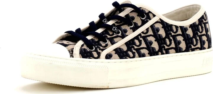 Christian Dior Women's Walk'N'Dior Sneakers Oblique Canvas