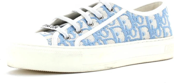 Christian Dior Women's Walk'N'Dior Sneakers Oblique Canvas