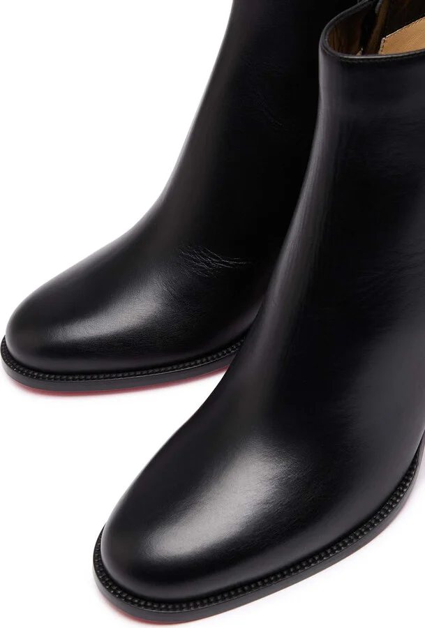 Christian Louboutin Adoxa 70 Leather Ankle Boots - Image 3