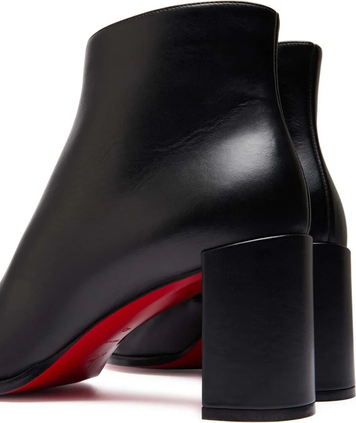 Christian Louboutin Adoxa 70 Leather Ankle Boots - Image 4