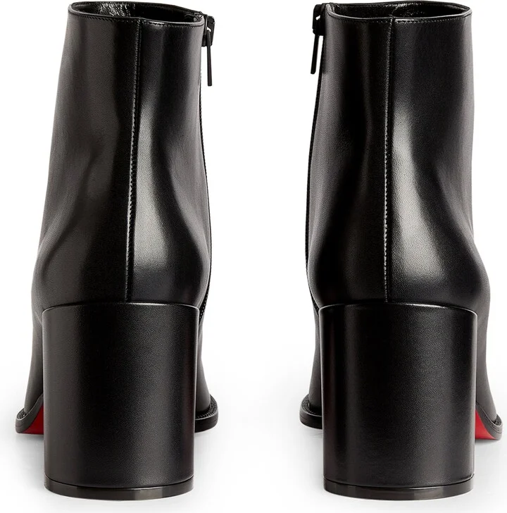 Christian Louboutin Adoxa Leather Ankle Boots 70 - Image 5