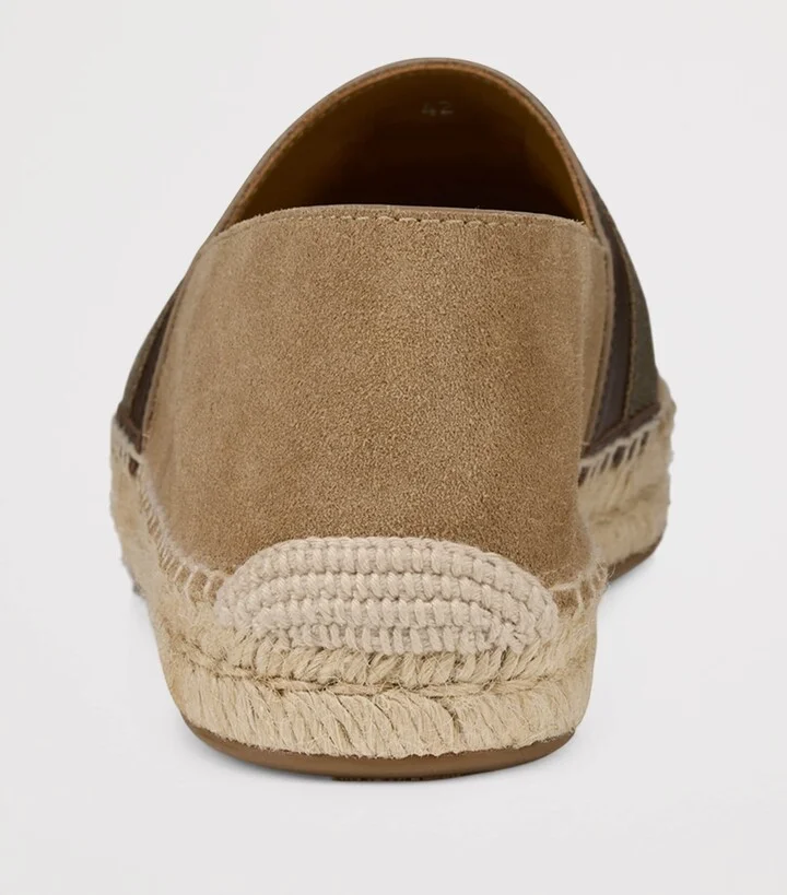 Christian Louboutin Alfarica Nubuck Leather Espadrilles - Image 5
