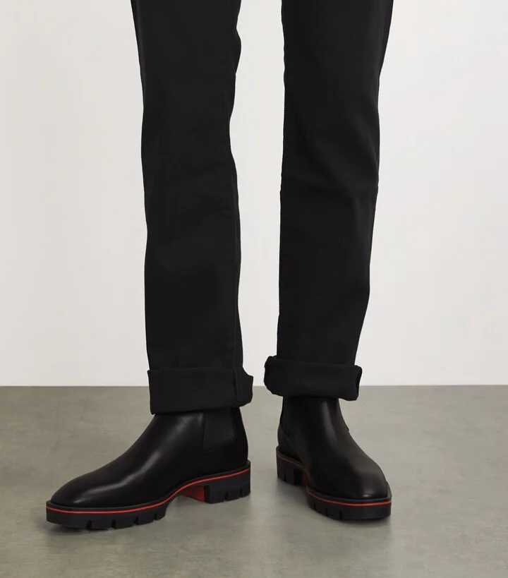 Christian Louboutin Alpinosol Calf Leather Boots - Image 2