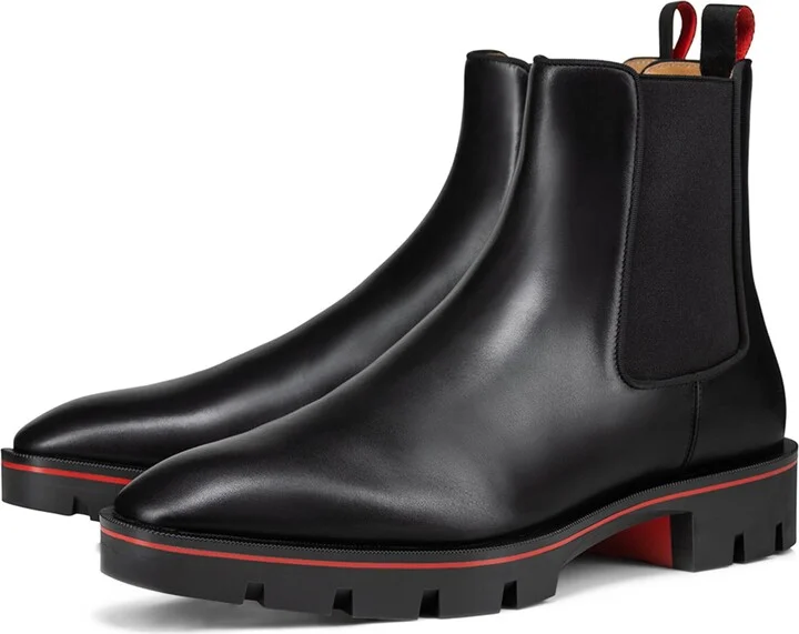 Christian Louboutin Alpinosol Calf Leather Boots - Image 3