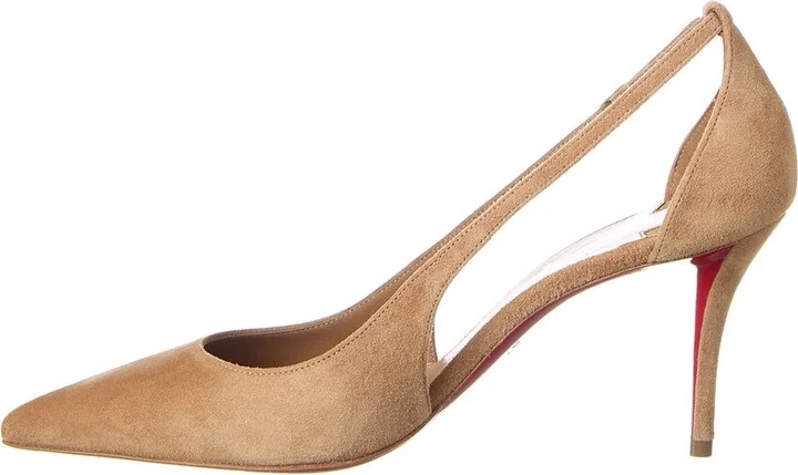 Christian Louboutin Apostrophoric 80 Suede Pump - Image 2