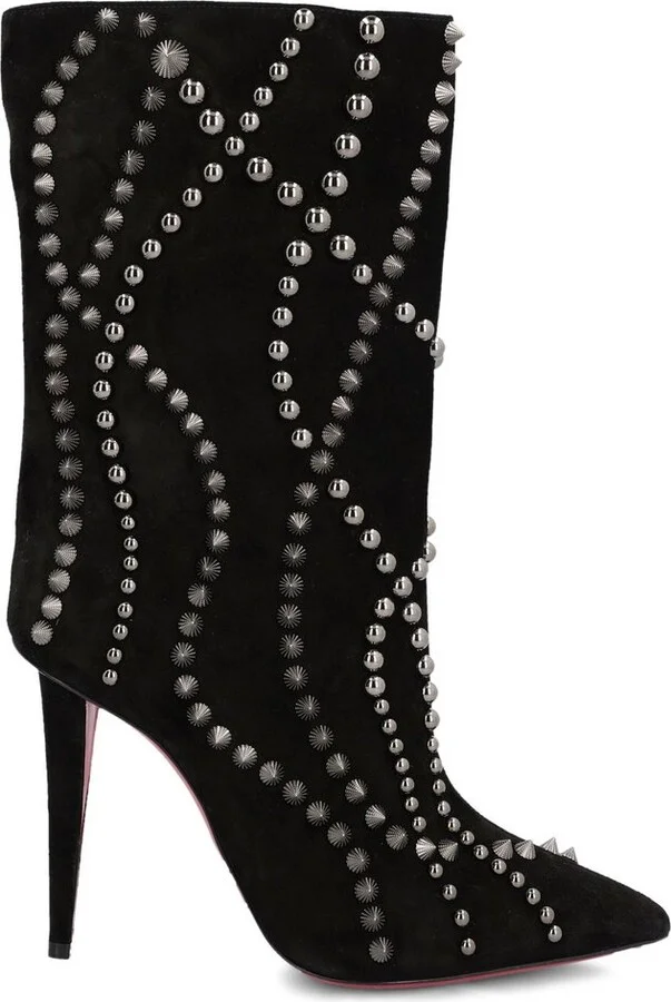Christian Louboutin Astrilarge Booty Pika Spikes Boots